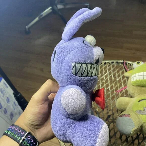 Five Nights At Freddy’s Nightmare Bonnie 2017 Plush Fnaf Springtrap Lot Rips See